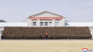 Respected Comrade Kim Jong Un Pays Congratulatory Visit to Combined Unit under KPA Mechanized Infantry Division in Western Area 2 001