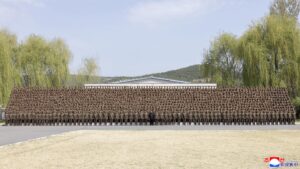 Respected Comrade Kim Jong Un Pays Congratulatory Visit to Combined Unit under KPA Mechanized Infantry Division in Western Area 2 002