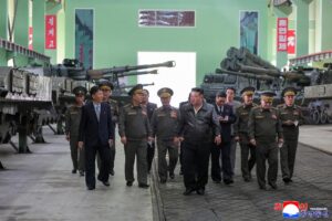 Respected Comrade Kim Jong Un Gives Field Guidance at Major Munitions Industry Enterprise 2 001