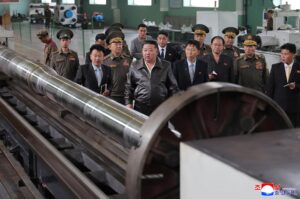 Respected Comrade Kim Jong Un Gives Field Guidance at Major Munitions Industry Enterprise 2 003