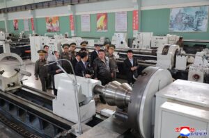 Respected Comrade Kim Jong Un Gives Field Guidance at Major Munitions Industry Enterprise 2 004