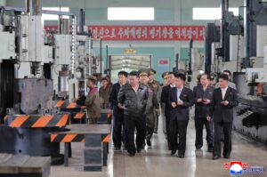 Respected Comrade Kim Jong Un Gives Field Guidance at Major Munitions Industry Enterprise 2 007