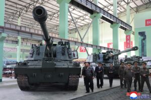 Respected Comrade Kim Jong Un Gives Field Guidance at Major Munitions Industry Enterprise 2 008