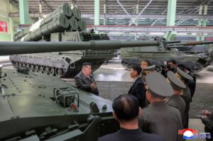 Respected Comrade Kim Jong Un Gives Field Guidance at Major Munitions Industry Enterprise 2 016
