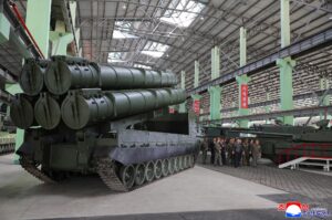 Respected Comrade Kim Jong Un Gives Field Guidance at Major Munitions Industry Enterprise 2 017