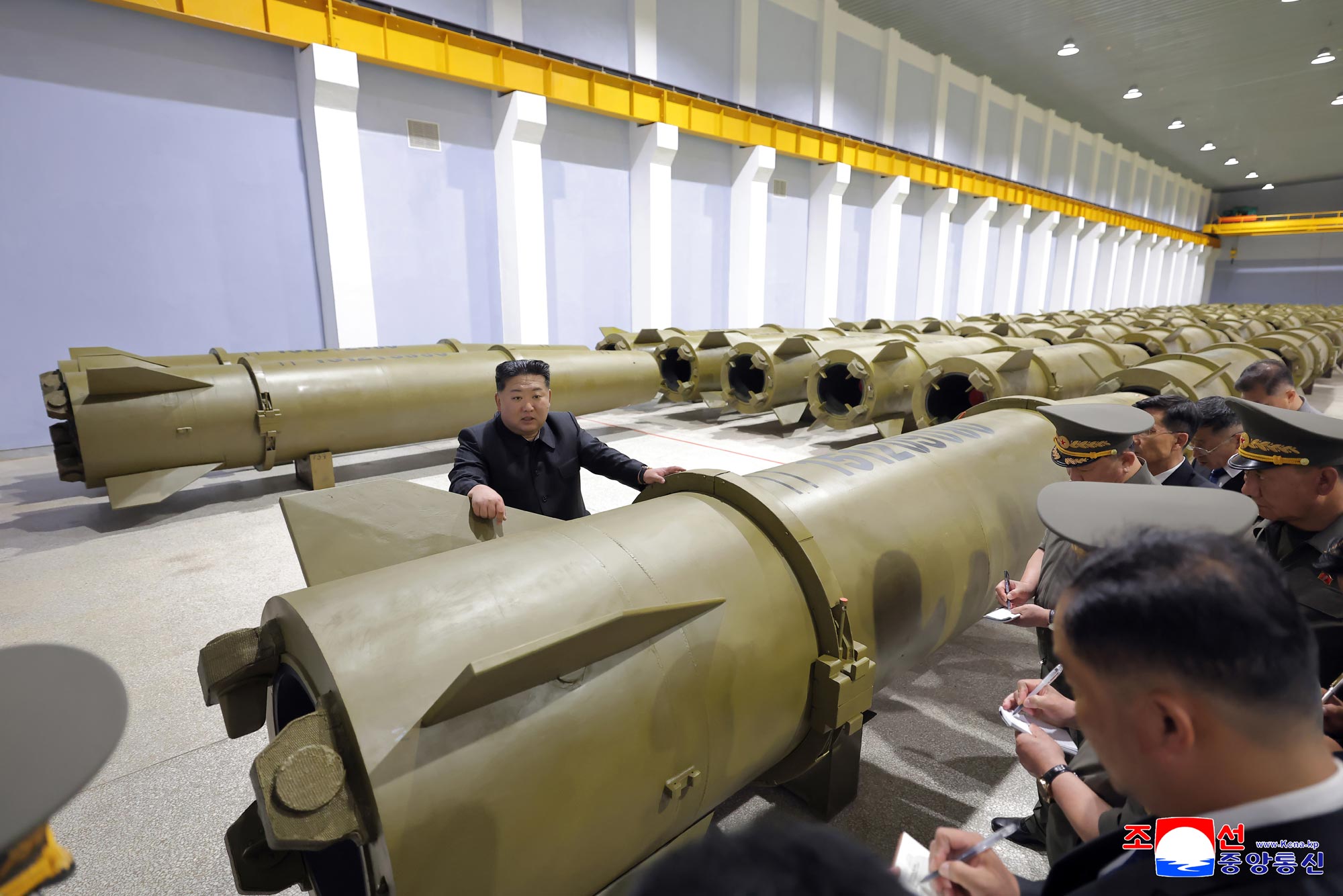 Respected Comrade Kim Jong Un Inspects Major Munitions Industrial Enterprise to Learn about First Half-Yearly Production 2 001