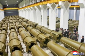 Respected Comrade Kim Jong Un Inspects Major Munitions Industrial Enterprise to Learn about First Half-Yearly Production 2 003