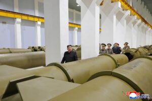 Respected Comrade Kim Jong Un Inspects Major Munitions Industrial Enterprise to Learn about First Half-Yearly Production 2 004