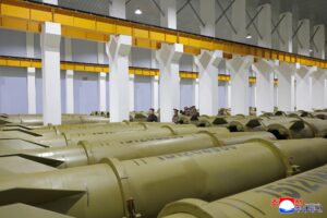 Respected Comrade Kim Jong Un Inspects Major Munitions Industrial Enterprise to Learn about First Half-Yearly Production 2 006