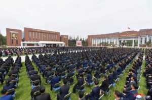 Respected Comrade Kim Jong Un Pays Congratulatory Visit to Central Cadres Training School of WPK on Its 80th Founding Anniversary 2 008
