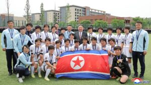 Respected Comrade Kim Jong Un Pays Congratulatory Visit to Central Cadres Training School of WPK on Its 80th Founding Anniversary 2 013