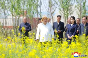 Respected Comrade Kim Jong Un Inspects Sinuiju Combined Greenhouse Farm 2 016