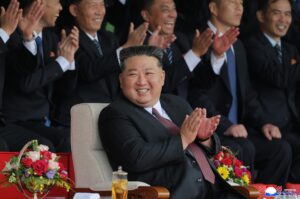 Respected Comrade Kim Jong Un Pays Congratulatory Visit to Central Cadres Training School of WPK on Its 80th Founding Anniversary 2 019