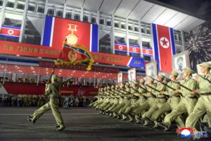 Ceremonial Parade of Columns Symbolic of Units Fought in Fatherland Liberation War Marks 73rd Anniversary of Its Victory 2 002 (1)